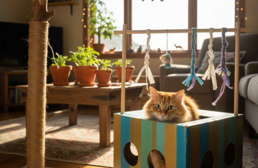 Easy DIY Enrichment Ideas Using Items I Already Had at Home