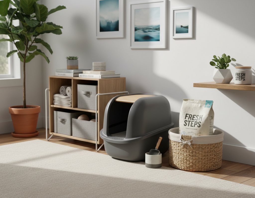The Most Practical Places to Store Extra Litter in Small Homes