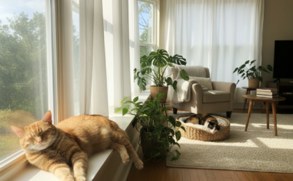 natural light for indoor cats