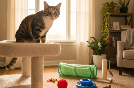 Indoor Enrichment Habits That Helped My Cat Feel Less Anxious
