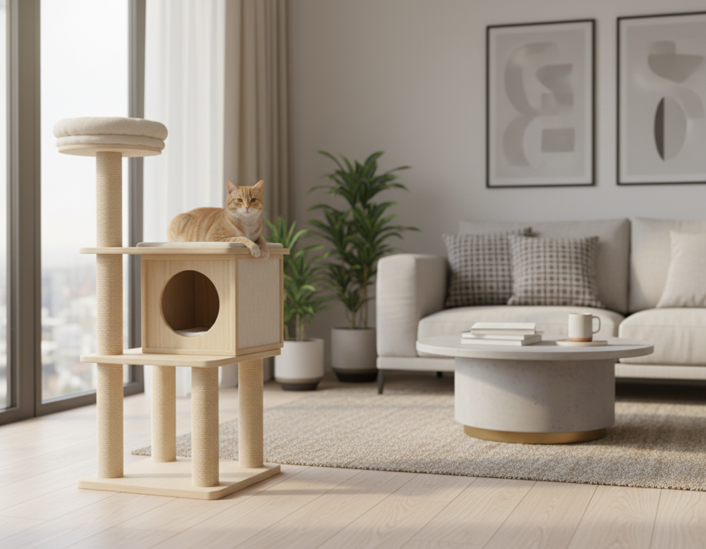 Which Compact Cat Trees Feel Stable Without Taking Over the Room