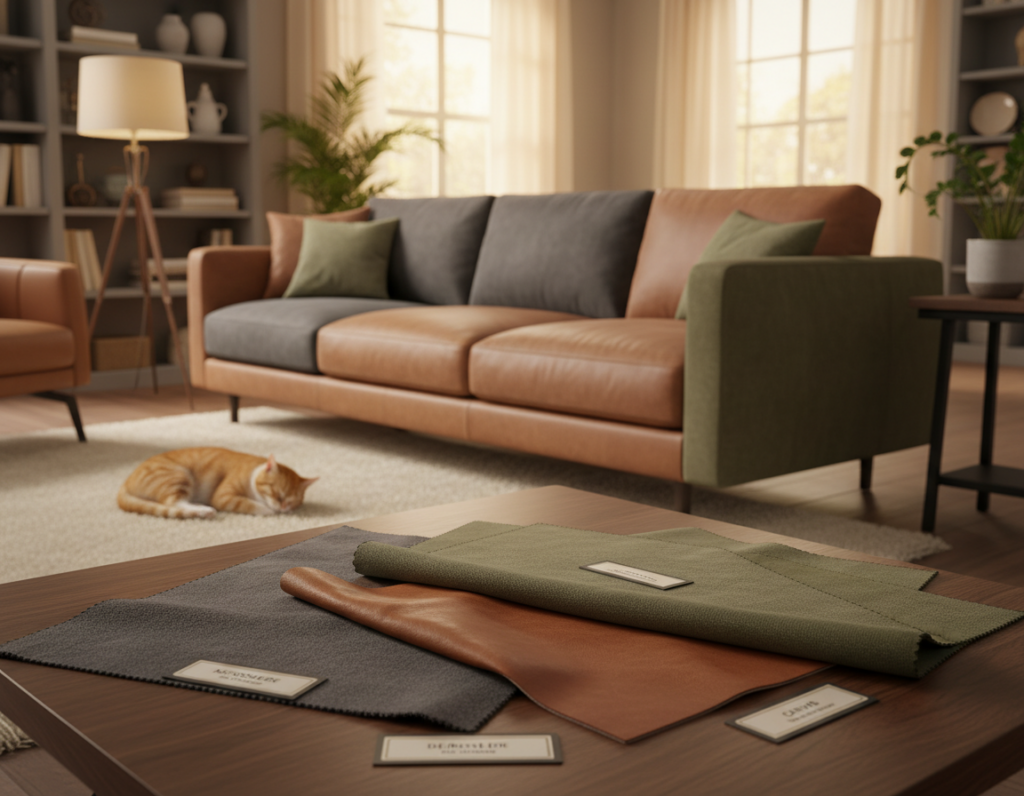 Furniture Materials That Last Longer in Homes With Cats