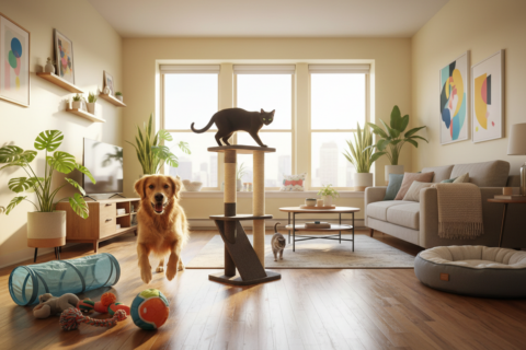 indoor pet activity