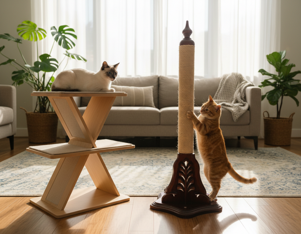 Comparing Modern vs Traditional Designs for Indoor Pet Furniture